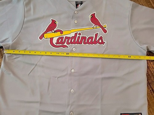 St Louis Cardinals 2011 Authentic Jersey - #23 David Freese MVP Size 2X MLB NWT - Picture 11 of 17