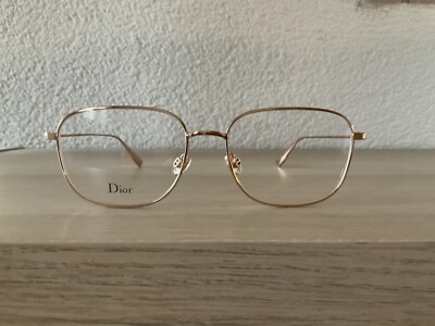 Christian Dior Brillenfassung Rahmen Gestell DIOR STELLAIRE O13 Gold Kupfer NEU