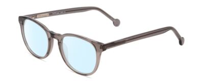 Ernest Hemingway H4865 Unisex Cateye Blue Light Eyeglasses in Grey