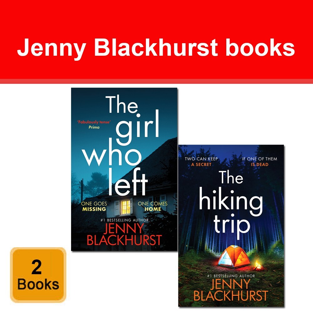 Jenny Blackhurst Collection 2 Books Set The Hiking Trip, The Girl Who Left