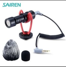 SAIREN VM-Q1 On-Camera Pro Smartphone Video Microphone for Vlogging / Streaming