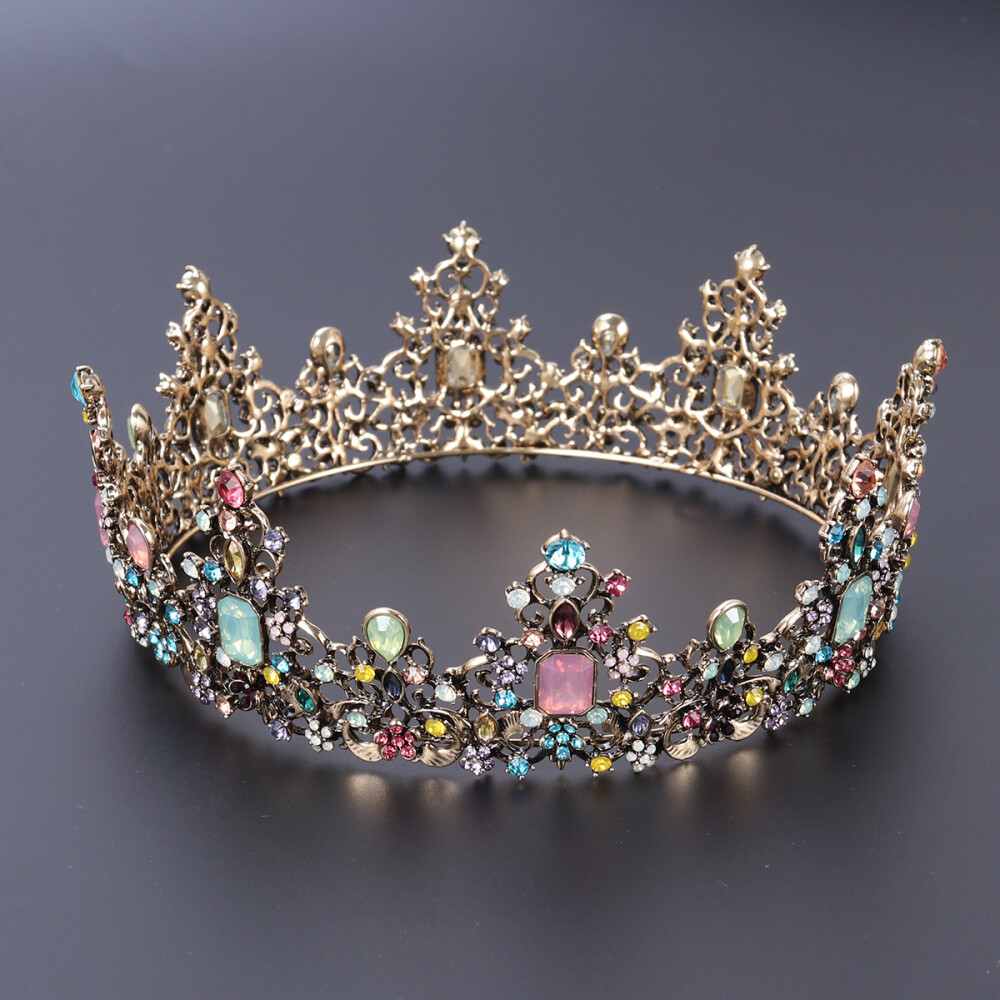 XFSRG Strassstein Diadem Krone - Eleganter Kopfschmuck Für Hochzeiten