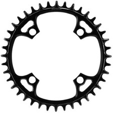 Garbaruk 1x 104 BCD Gravel Chainring. Black