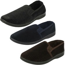 Mens Spot On Non Wired Quality Slippers
