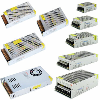AC 230V 220V to DC 5V 12V 24V LED Streifen Licht Treiber Transformator Netzteil