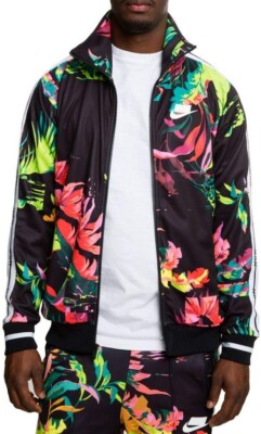 nike floral track suit