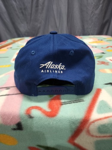Seattle Mariners Pilots X Alaska Airlines Blue SnapBack Hat Melonwear - Picture 2 of 6