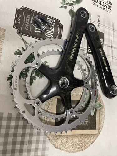 Bielas Campagnolo Chorus Carbono 53-39 170mm - Negro Bcd 130 / 10 Velocidades - Imagen 5 de 10
