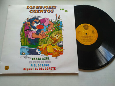 Los Besten cuentos Vol 40 Bart azul Ente de Gold 1988 - LP 12 '' vinyl - VG/VG