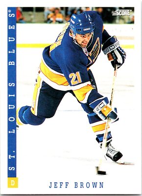 1993-94 Score #194 Jeff Brown | eBay