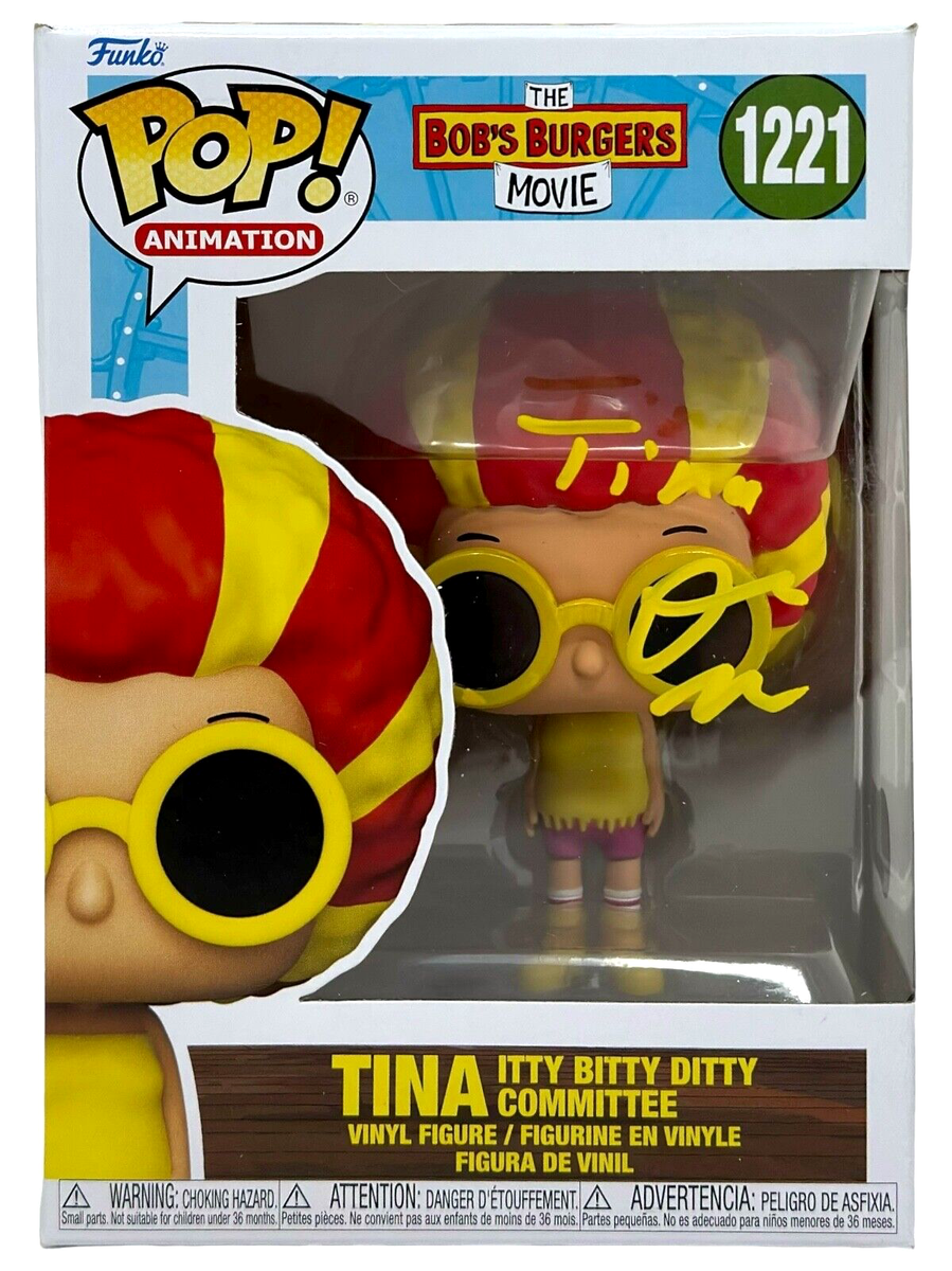 Dan Mintz Signed Autograph Bob's Burgers Movie Funko Pop Tina