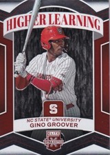 2023 Elite Extra Edition Baseball Higher Learning #HL-11 Gino Groover-NC State