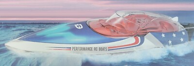 DEERC H121 RC Remote Control LCD, Racing 20+mph Boat, LED light, Capsize recover