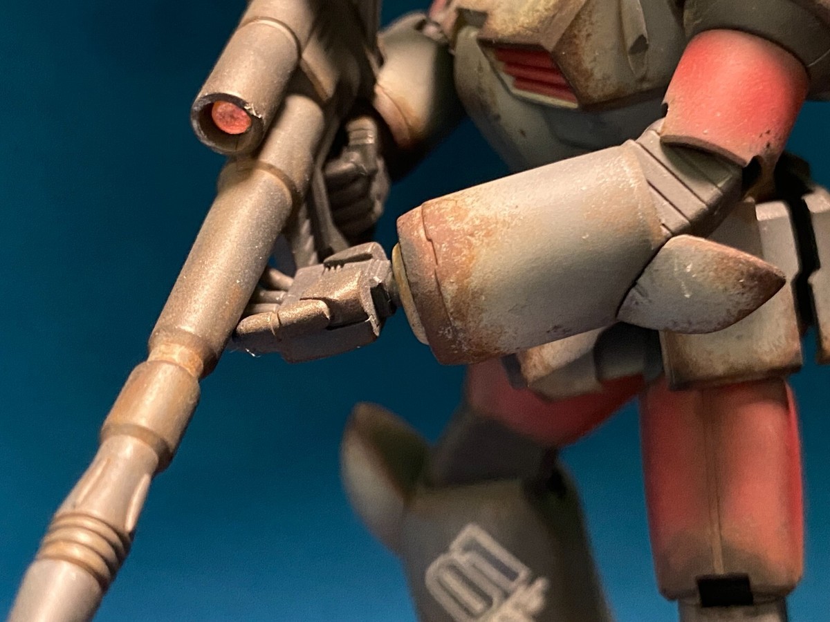 Bandai GUNCANNON 1/144 HGUC RX-77-2 Custom Painted with