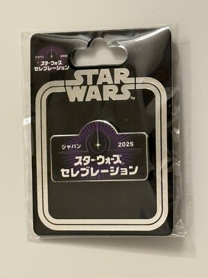 2025 new STAR WARS CELEBRATION JAPAN 2025 LOGO PIN katakana
