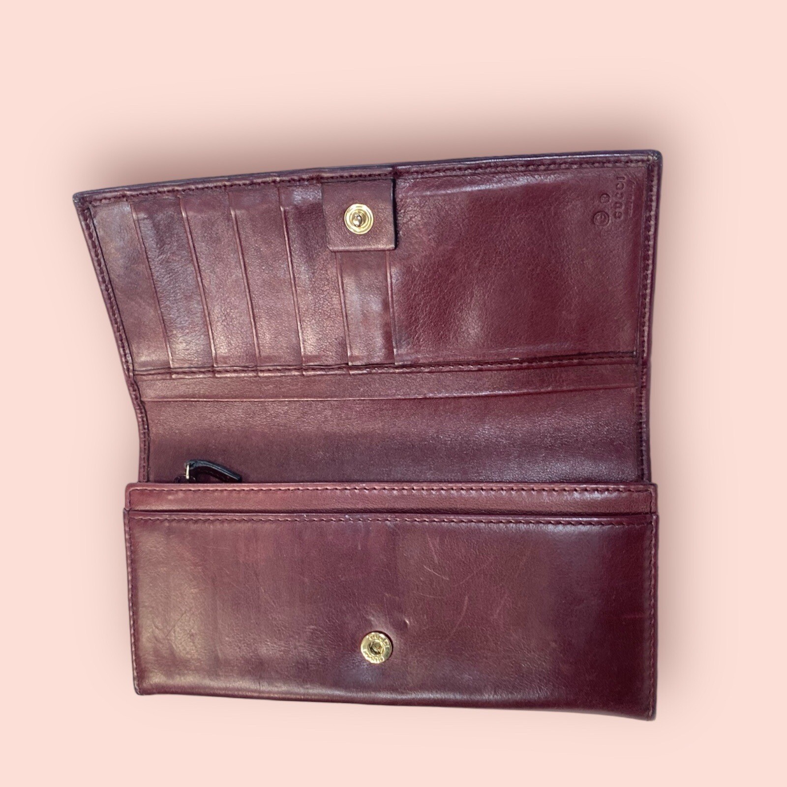 GUCCI Authentic Continental Snap Flap Luxury Desi… - image 10