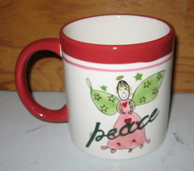 2004 CBTL Coffee Bean & Tea Leaf PEACE  Mug 20oz EUC