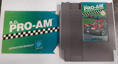 (RI4) R.C. Pro-Am (Nintendo Entertainment System, 1988) Video Game