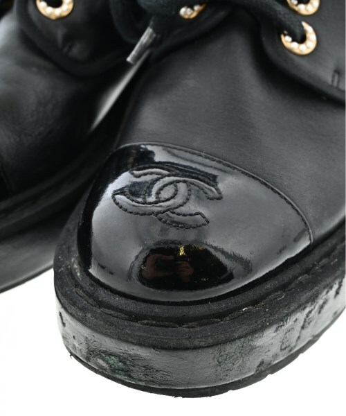 CHANEL シャネル ブーツ 黒 EU35 1/2(22cm位) 4100125J0091 CHANEL Boots Black EU35(Approx. 21.5cm) 2200520176065 | eBay