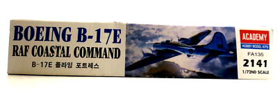 航空機・ヘリコプター Academy Boeing B-17E RAF Coastal 1/72 Academy 1/72 Boeing B-17E RAF Coastal Command Model Kit | eBay
