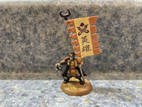 Heroscape Hatamoto Taro Flag Bearer No Card No Dice 1 figure NO CARD NO DICE