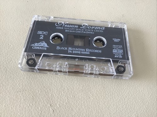 Aber Valley Male Voice Choir - Nessun Dorma - Cassette Music Tape VGC 1996 - Picture 5 of 7