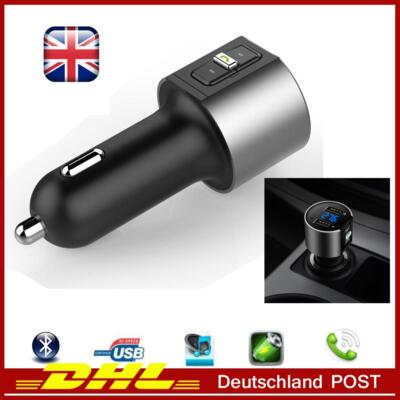 Bluetooth Auto MP3 FM Wireless Transmitter Unterstützung A2DP, AVRCP, HFP