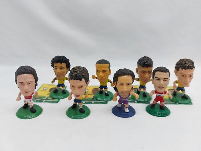 Corinthian Soccerstarz and Microstars - 8 Figures - Brazil and