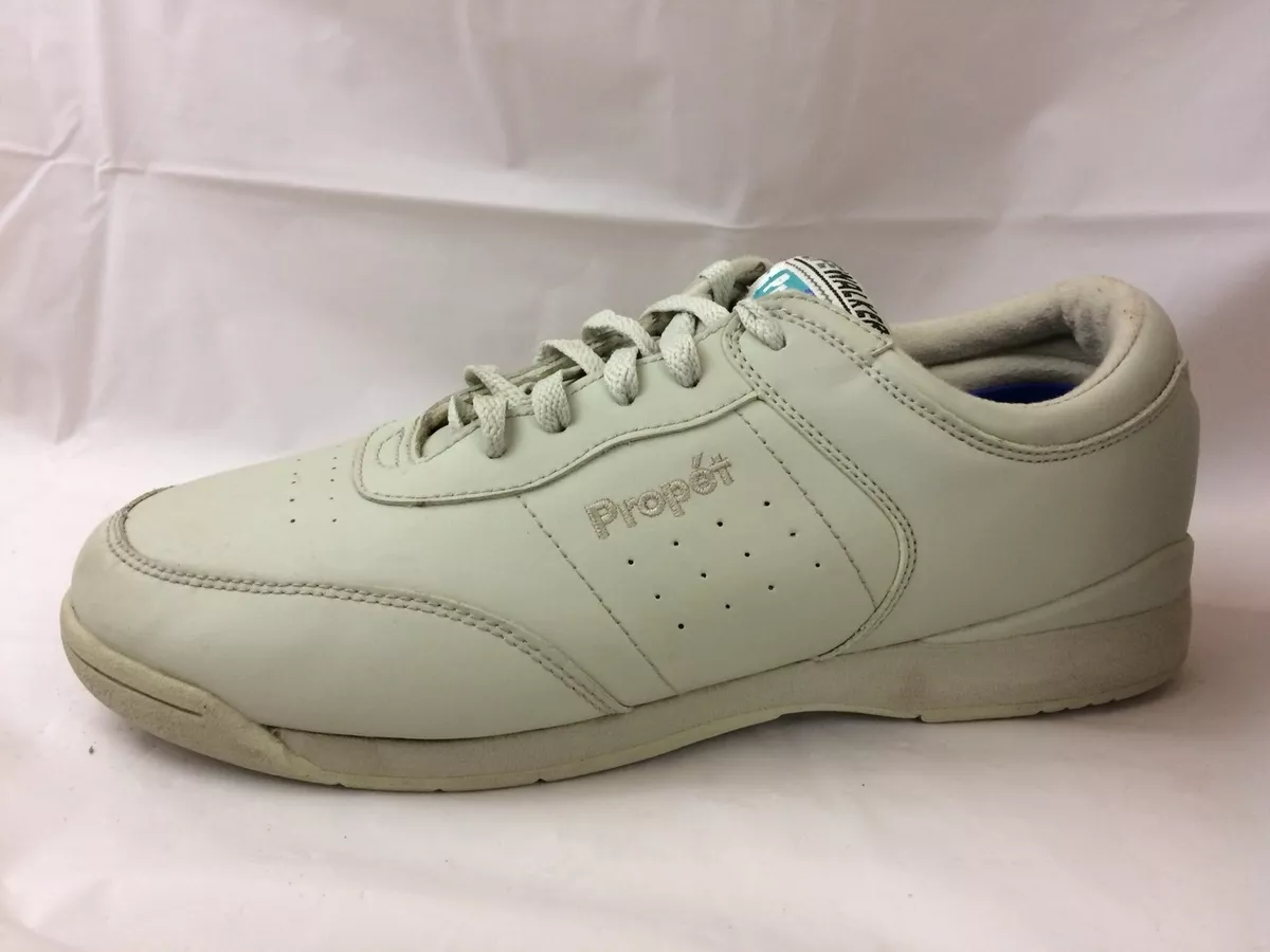 Propet Life Walker WA4083 Womens 11 Wide Beige Walking Sneakers