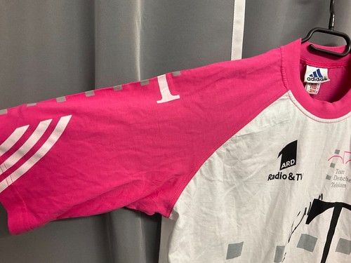 ultra rare NOS TEAM TELEKOM T-MOBILE adidas Trikot Shirt + orig. 7x signature L - 第 3/11 張圖片