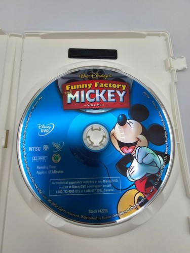 Walt Disney's Funny Factory With Mickey - DVD By Disney - Foto 5 di 6