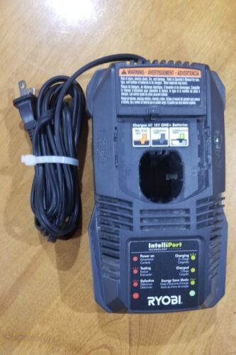 Ryobi 18 Volt P118 Intelliport Dual Technology Battery Charger Li-ion/NiCD - Picture 1 of 2
