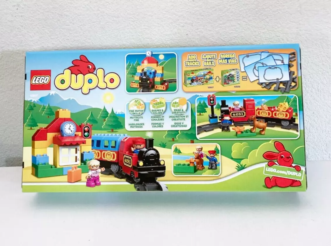 føderation optager Enumerate NEW 10507 LEGO Duplo My First Train Set SEALED Retired Motorized W/ Sounds  | eBay