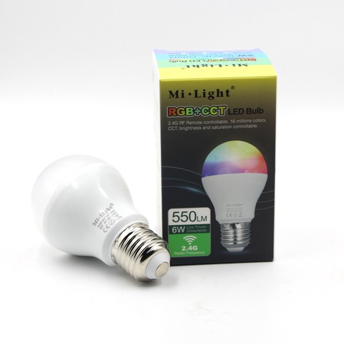 Mi Light / MIBOXER 2.4G WLan GU10 E14 E27 MR16 RGB CCT RGBW LED Glühbirne Birne - Bild 56 von 77