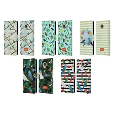 OFFICIAL emoji® BIRDS LEATHER BOOK WALLET CASE COVER FOR MOTOROLA PHONES