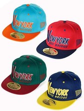 Redbridge Snapback Cap NY New York Baseball Cap Caps Peaked Cap Embroidered