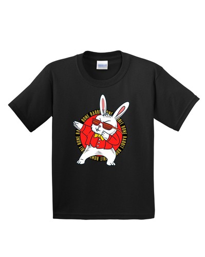 Glasses Bone Rabbit Funny Kids Sarcastic T Shirt New Short Sleeve USA Gift S-3XL - Picture 5 of 14