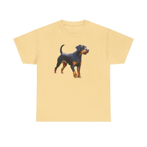 Camiseta Deutscher Jagdterrier Unisex Algodón Pesado - Imagen 4 de 5
