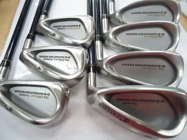 [Mizuno] Presage Titanium 7pcs 6-Pw-Fw-Sw Iron Set NAVISPEC Flex Stiff Regular - Image 2 of 4