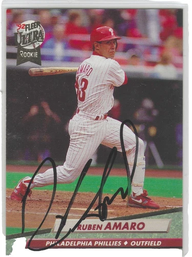 Ruben Amaro Trading Cards