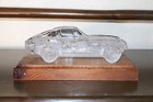 Vintage Glass Crystal 1963 Chevy Corvette Stingray Split Window Car Paperweight — photo 6