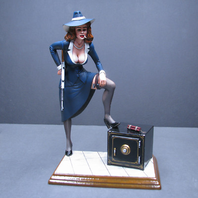 Jimmy Flintstone Machine Gun Mama resin figurine kit 1:8 scale LF30