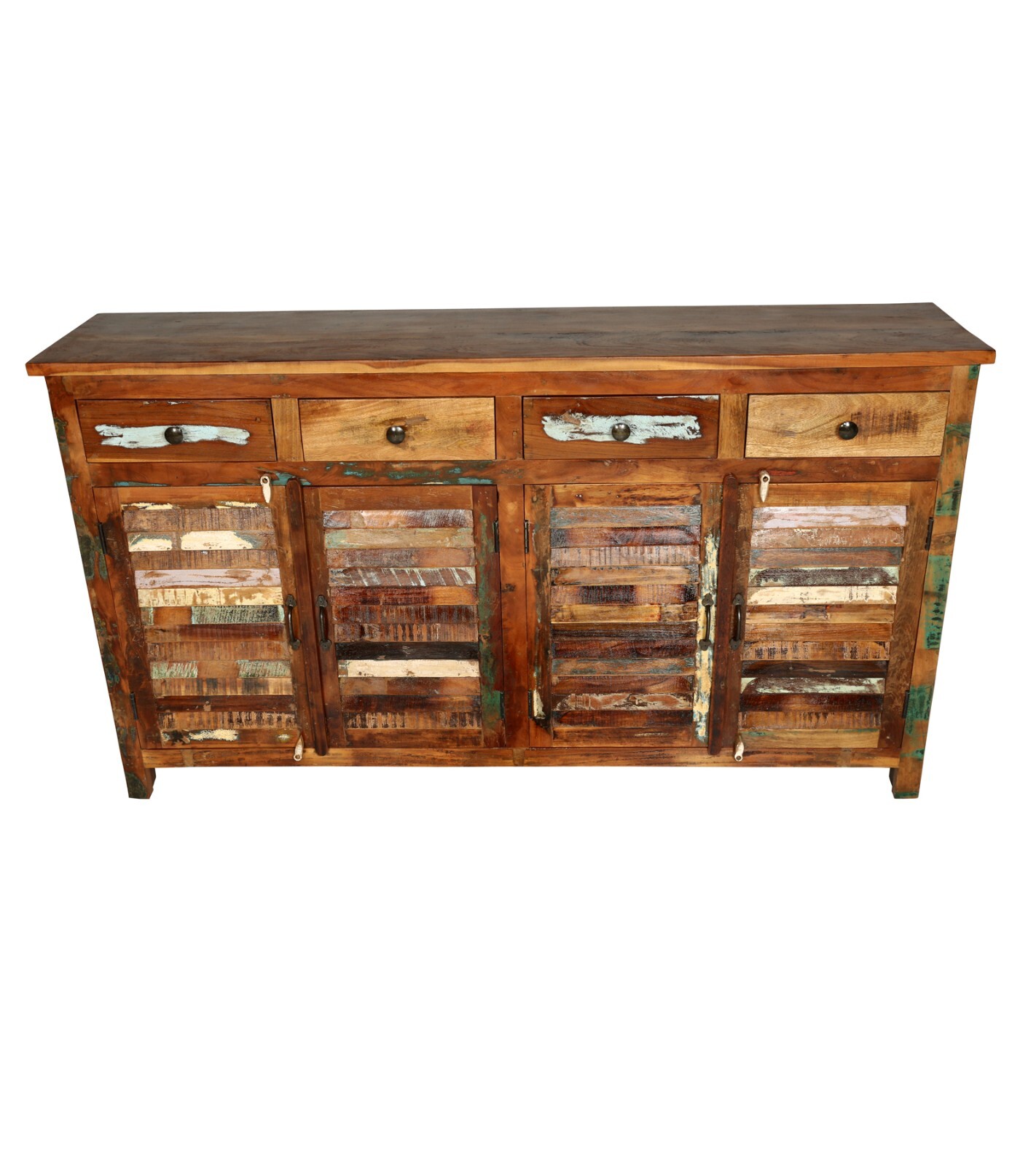 Reclaimed Solid Teak Wood Cabinet, Handcrafted & Extremely -