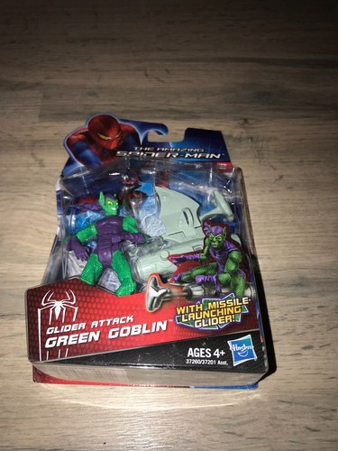 The Spider Man 2012 Comic Series Glider Attack Green Goblin 3.75 Inch MOC NEW - Picture 4 of 10