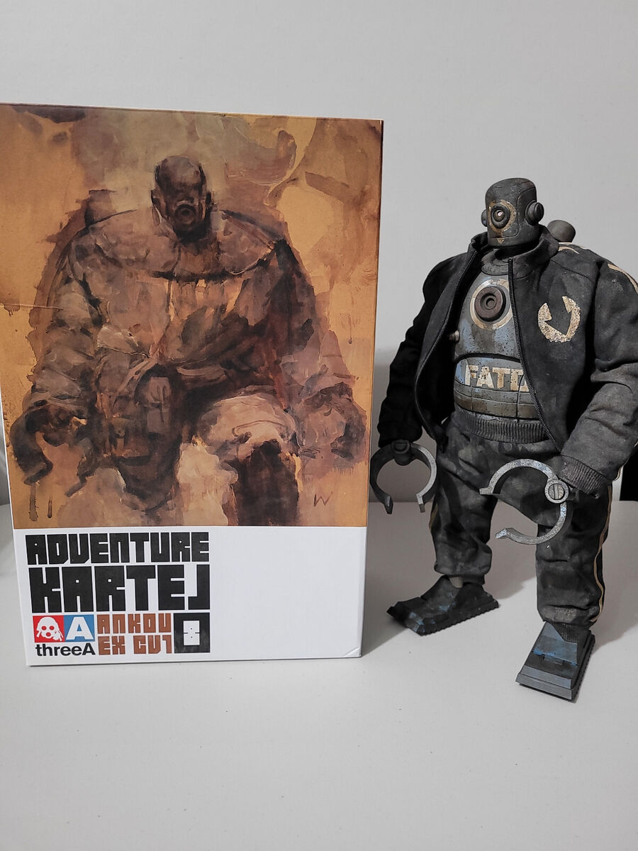 ThreeA Adventure Kartel Ankou Ex Fat Drown - 3A Ashley Wood ThreeA Adventure Kartel Ankou Ex Fat Drown - 3A Ashley Wood