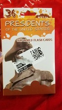 Presidents Of The United States 36 Flash Card Set