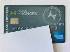 Expired American Express Credit Card Hilton Hotels Bank AmEx USA