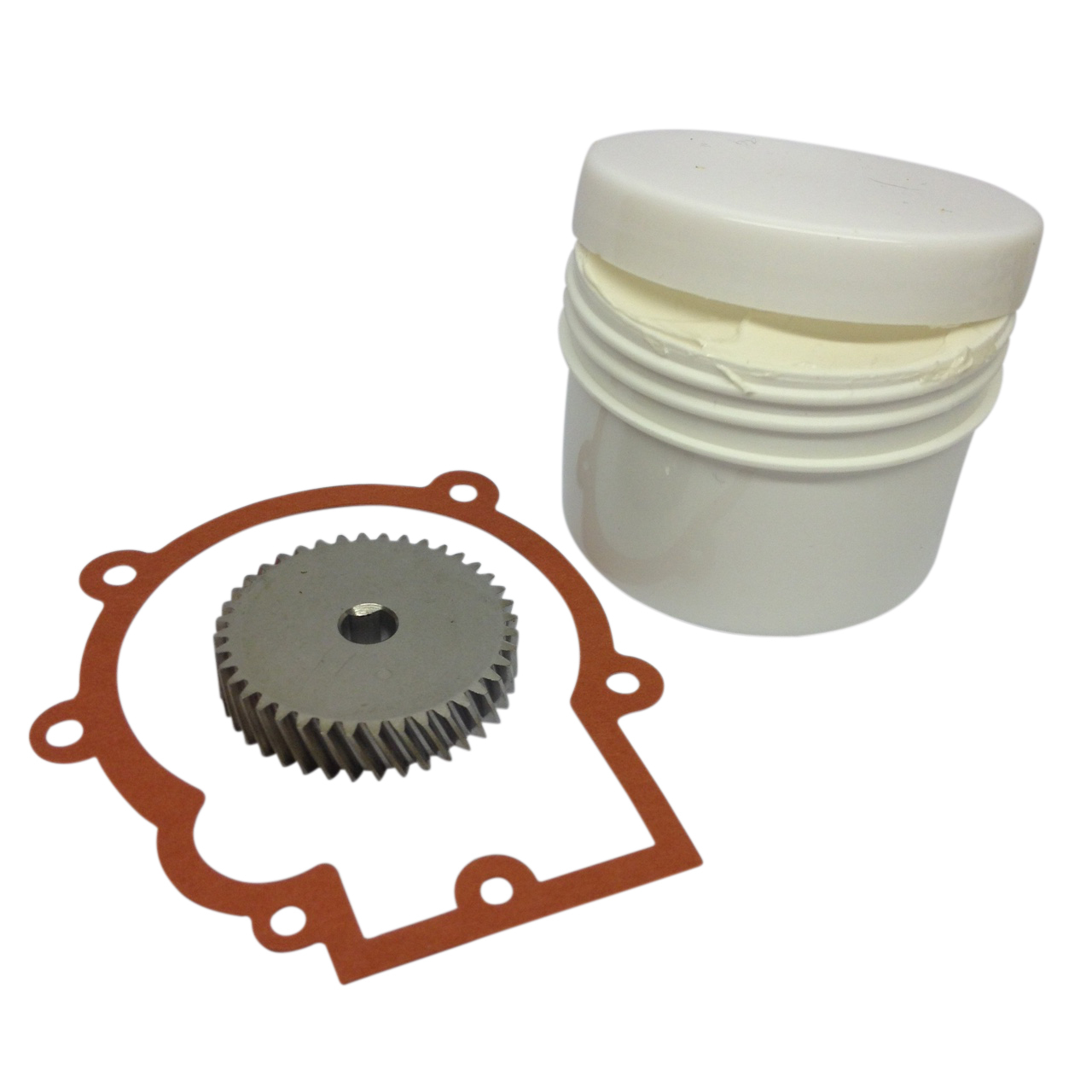 Kenwood kMIx Gearbox Primary Gear, Gasket & 100G of Certified Foodsafe Grease.