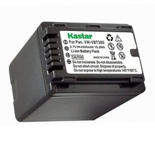 VW-VBT380 Battery Super Fast Charger for Panasonic HC-V770 V770K V770GK V770MGK