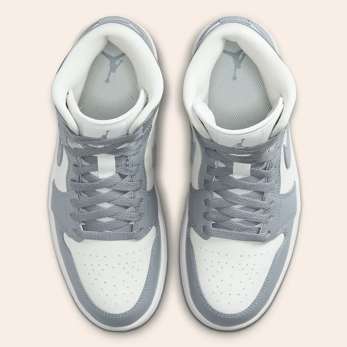 Nike Air Jordan 1 Mid Shoes Stealth Sail Grey White BQ6472 Nike Air Jordan 1 Mid Shoes Stealth Sail Grey White BQ6472